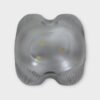 Lalique Arums Art Deco Frosted Crystal Leaf Bowl, Signed
