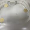 Lalique Arums Art Deco Frosted Crystal Leaf Bowl, Signed