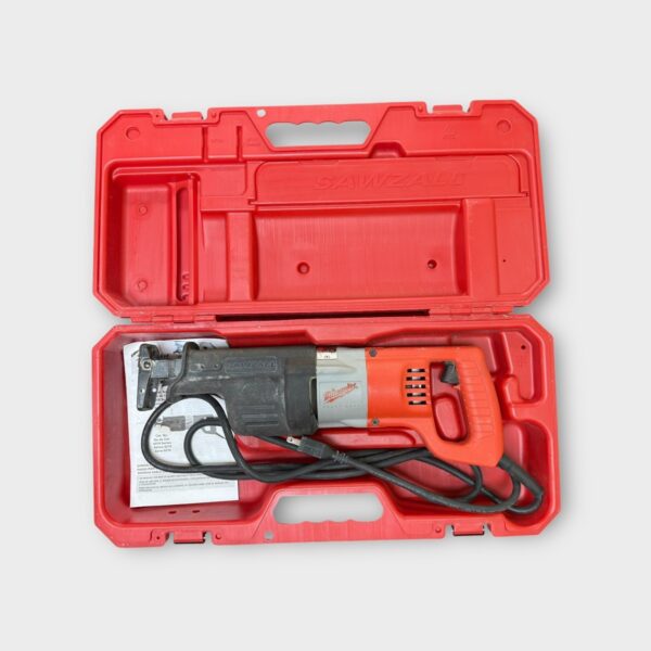 Milwaukee Electric Sawzall Model 6509-22 (6509 Series) & Case (SPG064313)