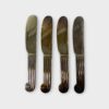CHRISTOFLE Butter Spreaders, Sterling Silver-plated - Set of 4 in Original Box