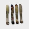 CHRISTOFLE Butter Spreaders, Sterling Silver-plated - Set of 4 in Original Box