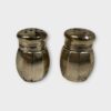 Vintage Nieman Marcus Sterling Silver Salt & Pepper Shakers w/ Tray