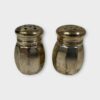 Vintage Nieman Marcus Sterling Silver Salt & Pepper Shakers w/ Tray