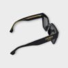 Fendi FE40101I 01A Women's Black Square Frame Sunglasses w/ Pouch (SPG064251)