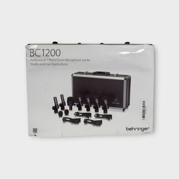 Behringer BC1200 Professional 7-Piece Drum Mic Set (SPG064172)