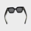 Fendi FE40101I 01A Women's Black Square Frame Sunglasses w/ Pouch (SPG064251)