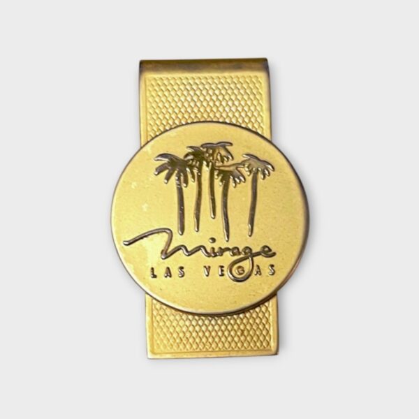 MIRAGE LAS VEGAS MONEY CLIP GOLD TONE (SPG064325)