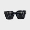 Fendi FE40101I 01A Women's Black Square Frame Sunglasses w/ Pouch (SPG064251)