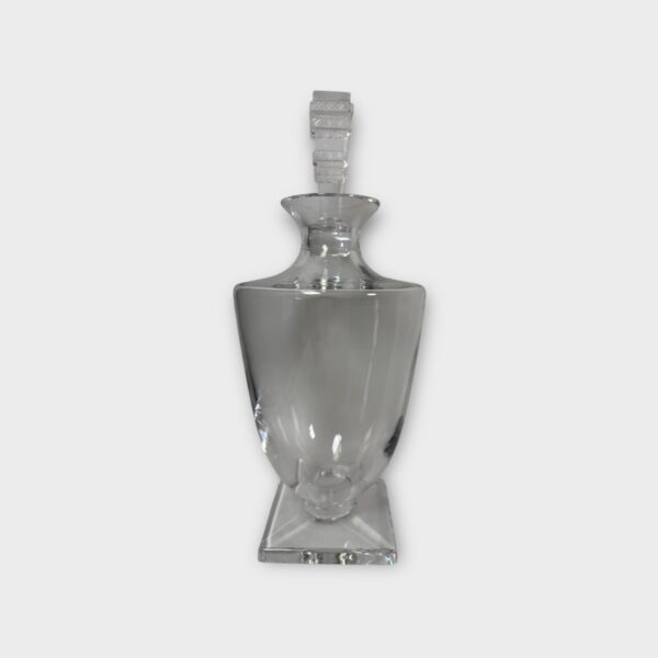 Lalique Argos Whiskey Decanter w/ Stopper Signed France - Clean - (SPG063391)