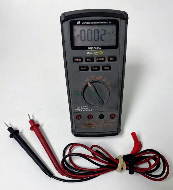 Blue Point DMSC683A UTI Digital Multimeter with Leads