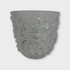 LALIQUE CRYSTAL AVALLON VASE BIRDS AND GRAPES