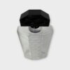 LALIQUE FRANCE EPIS PERFUME BOTTLE FACTICE ART DECO BLACK STOPPER HUGE 8.75"