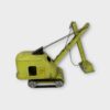 TONKA TOYS 1958 STATE HI-WAY LOWBOY STEAM SHOVEL #980 Green (needs some TLC)