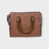 MICHAEL KORS Hope Leather Satchel Messenger Bag (SPG058894)