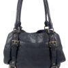 Michael Kors Pebbled Leather Bedford Satchel - Black (SPG049917)