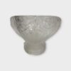 Baccarat “Le Cornac” Frosted Crystal Drageoir Dish (Embossed & Trademarked)