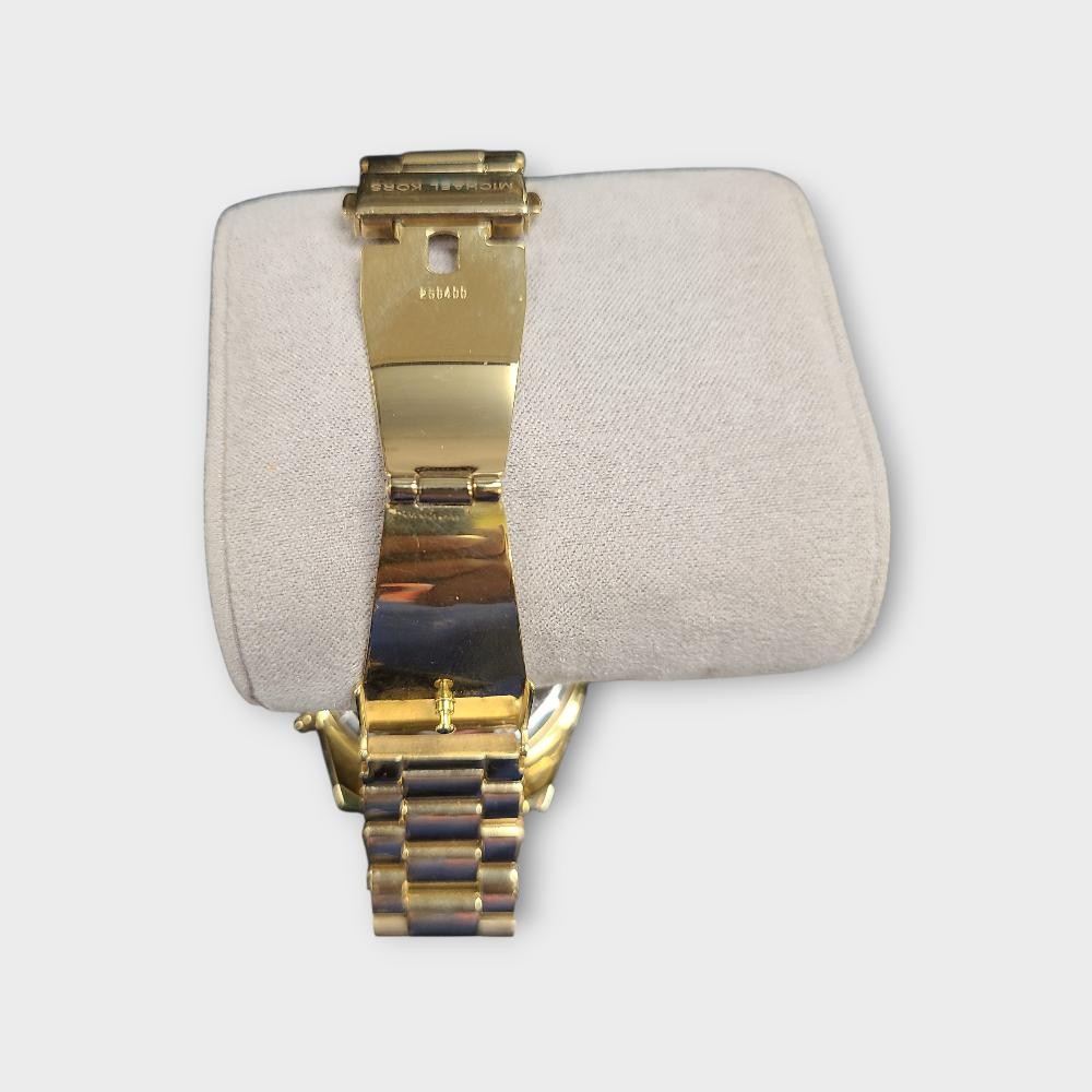 Michael Kors MK6538 Women's Bradshaw Quartz Gold Dial Watch (SPG064496)