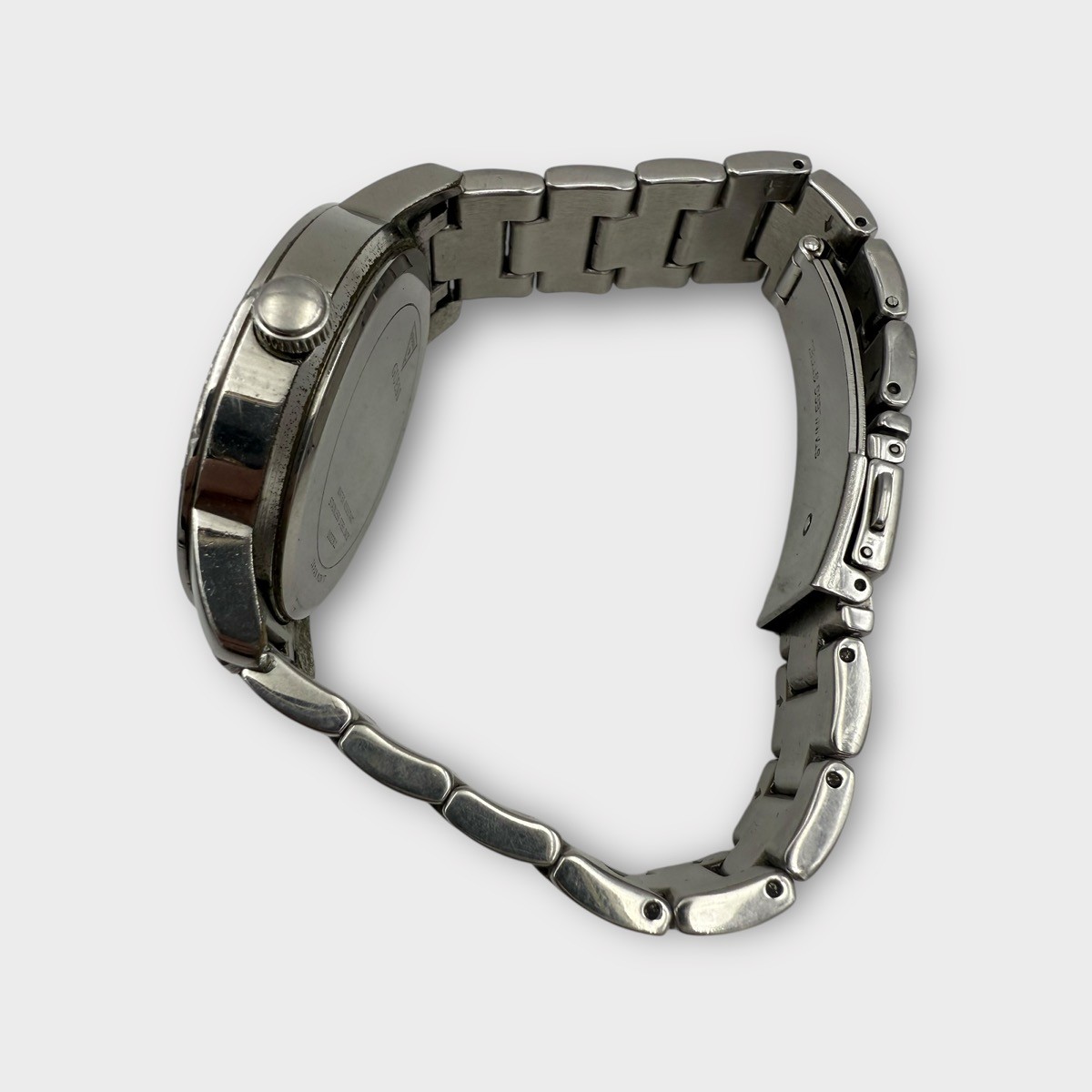 GUESS Women's U0329L1 Crystal-Accented Stainless Steel Watch (SPG048724)