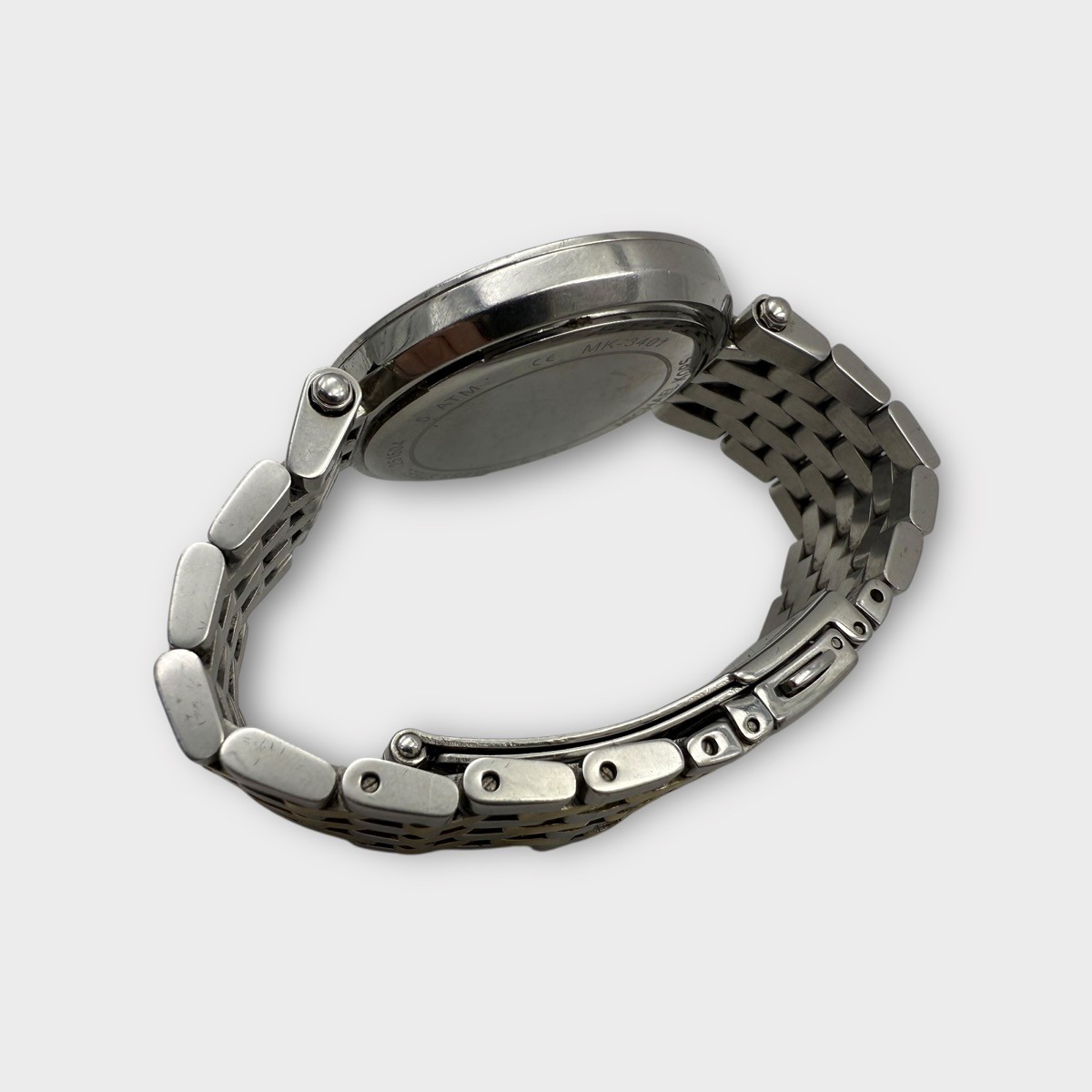 Michael Kor's Darci Blue Women's MK-3401 Gold Two-Tone Watch (SPG046954)