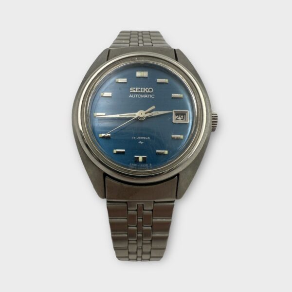 Working Vintage Seiko Blue Women's Automatic W/Date 4205-0170, 26mm (SPG063978)