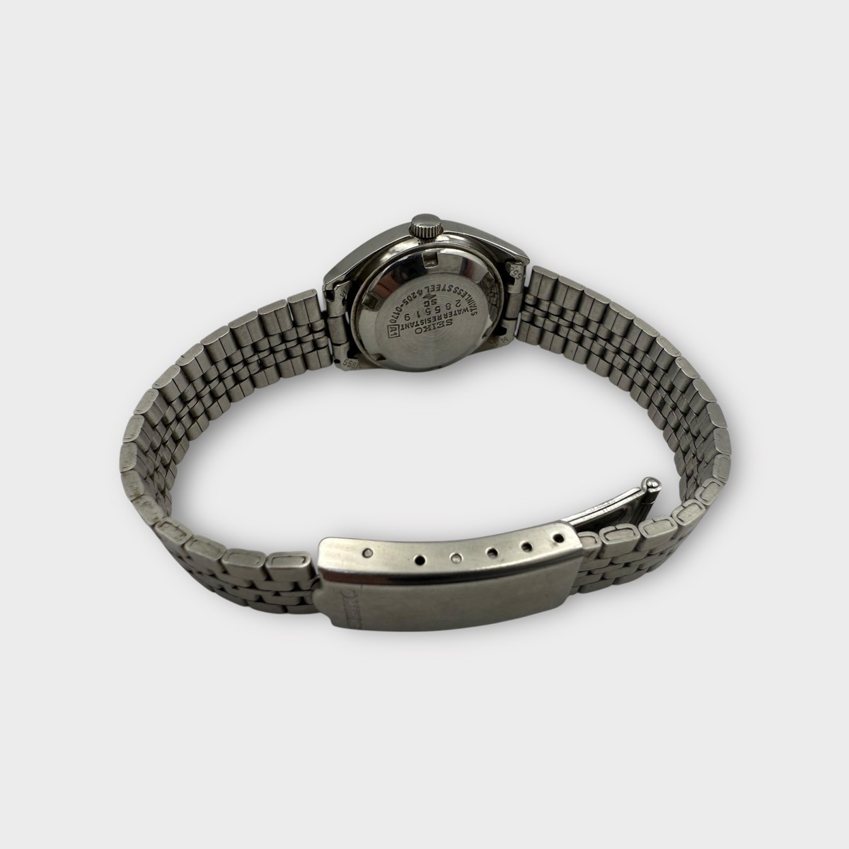 Working Vintage Seiko Blue Women's Automatic W/Date 4205-0170, 26mm (SPG063978)