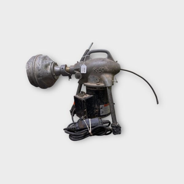 RIDGID K-50 Sectional Drain Cleaning Machine, 1/6hp (SPG058467)