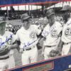 1969 Cubs Infield Autographed 16x20 Photo Framed w/ Beckett COA (SPG050106)