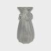 Lalique "Oeillets" Carnation Pattern Clear & Frosted Glass Vase (SPG050050)
