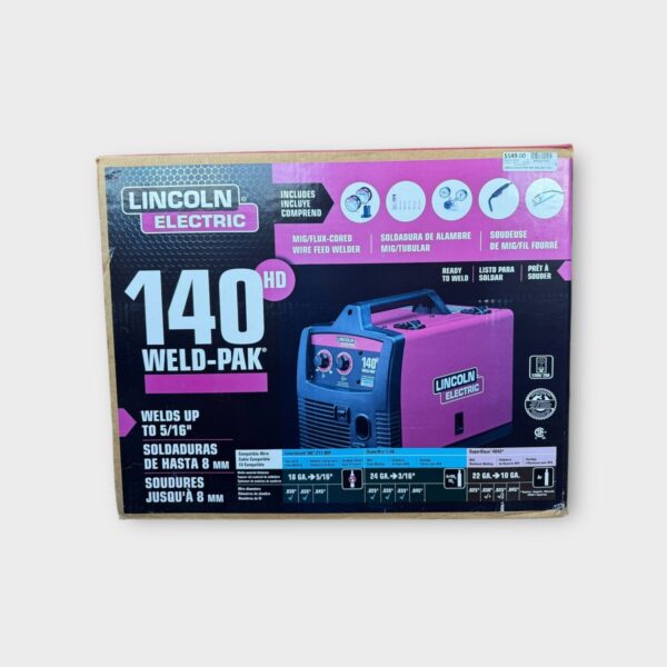 Lincoln Electric Weld-Pak 140 Amp MIG Wire Feed Welder K2514-1 (SPG061552)