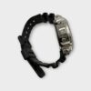 Casio G-Shock Black DW 6900 White Gold Alloy Iced Out Diamond Watch (SPG064243)