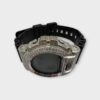 Casio G-Shock Black DW 6900 White Gold Alloy Iced Out Diamond Watch (SPG064243)