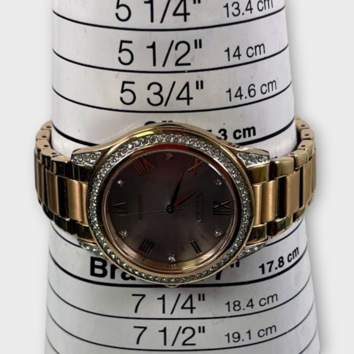 Citizen E031-S094691 Eco-Drive Crystal Rose Gold Ladies Watch (SPG063930)