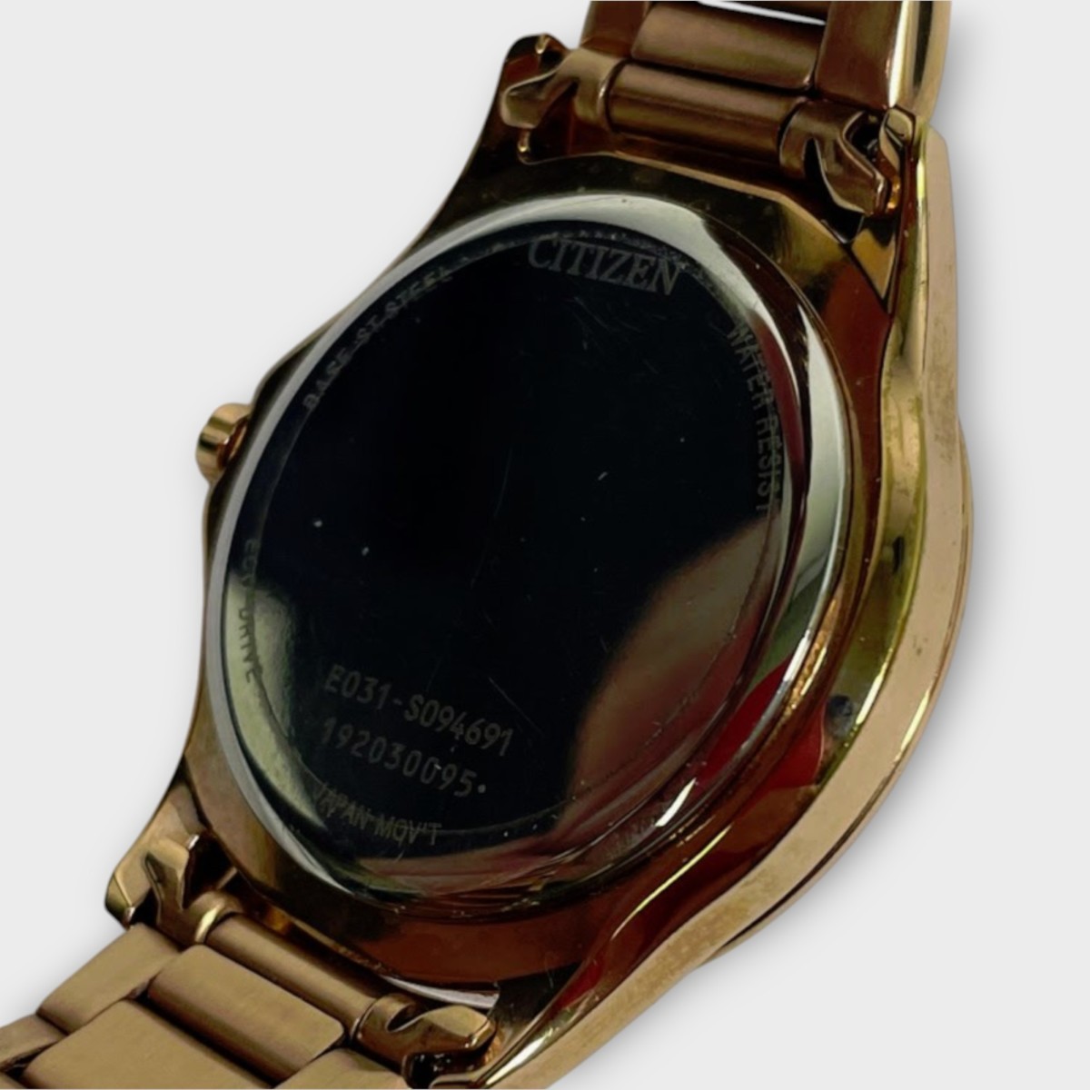 Citizen E031-S094691 Eco-Drive Crystal Rose Gold Ladies Watch (SPG063930)