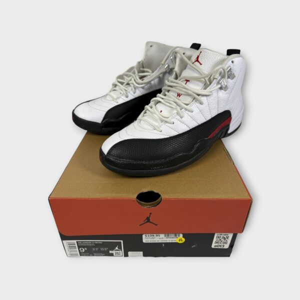 Air Jordan 12 Retro White/Red-Black CT8013 162 Men's Shoe Size 9.5 (SPG064193)