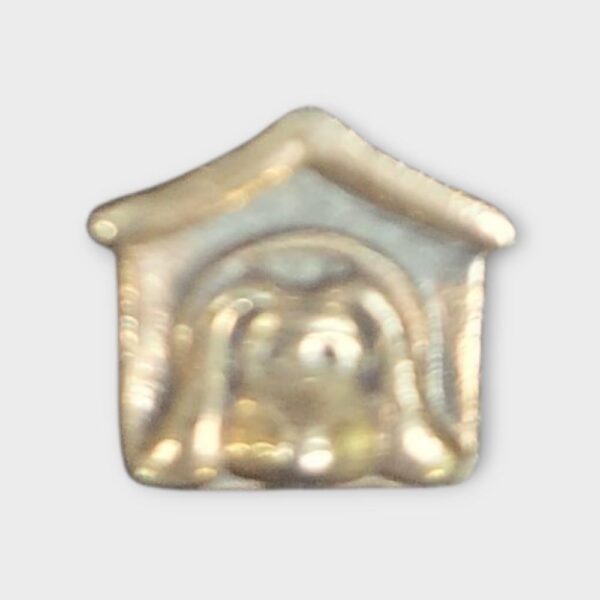 Pandora Dog House Charm Sterling Silver Red Enamel Heart ALE 925 (SPG064151)