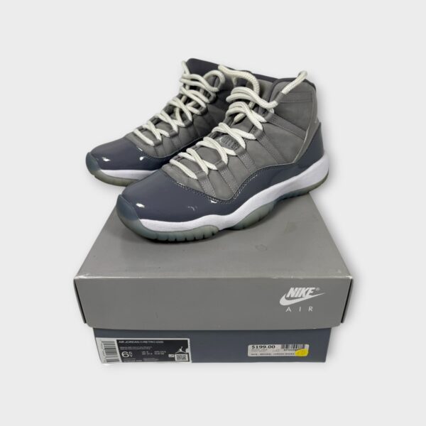 Jordan 11 Retro 'Cool Grey' 2021 (GS) Size 6.5Y 378038-005 (SPG058596)