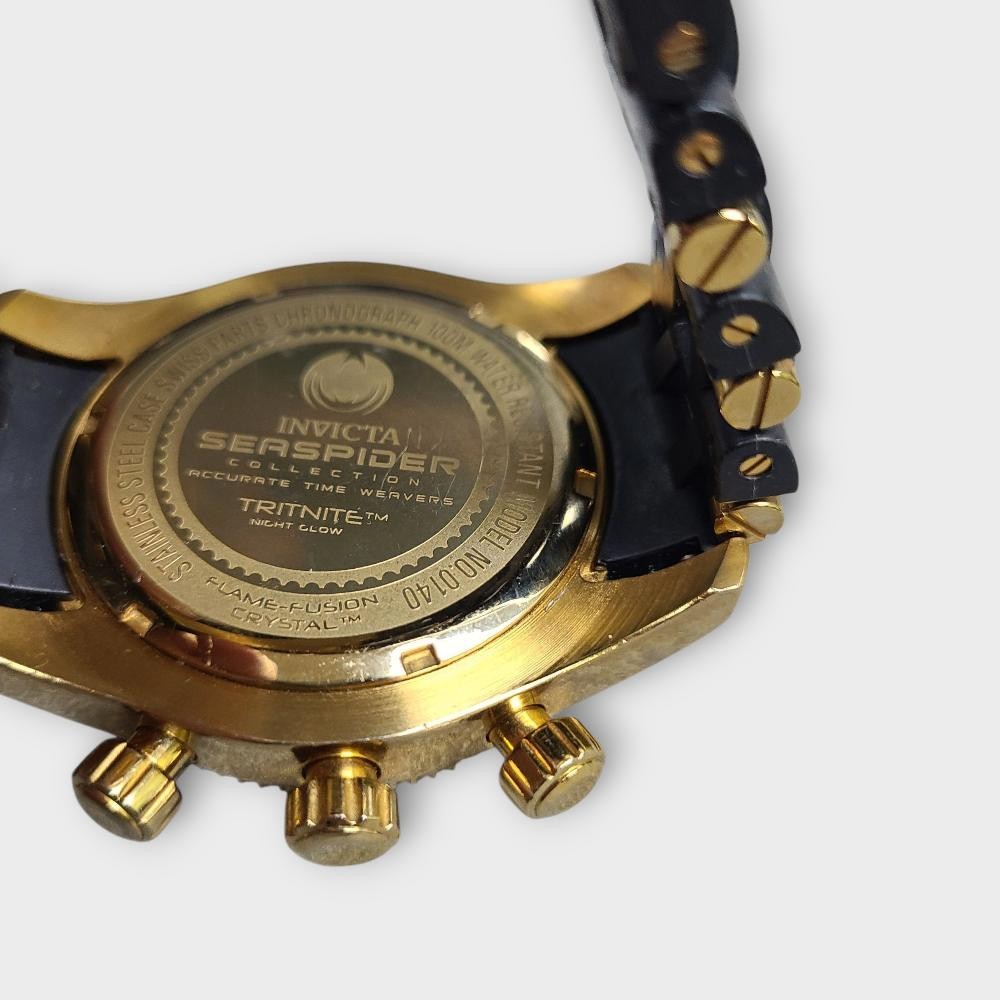 INVICTA Sea Spider Model 0140 - Men's 50MM Watch Quartz 6.75" (SPG064161)