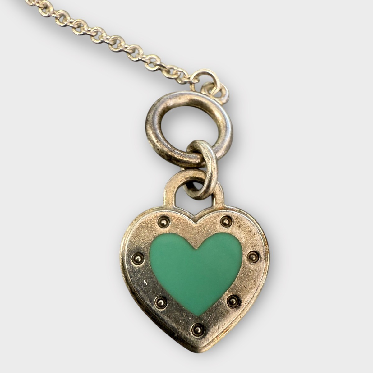 Tiffany & Co. Return to Tiffany Enamel Sterling Silver Bracelet (SPG064376)