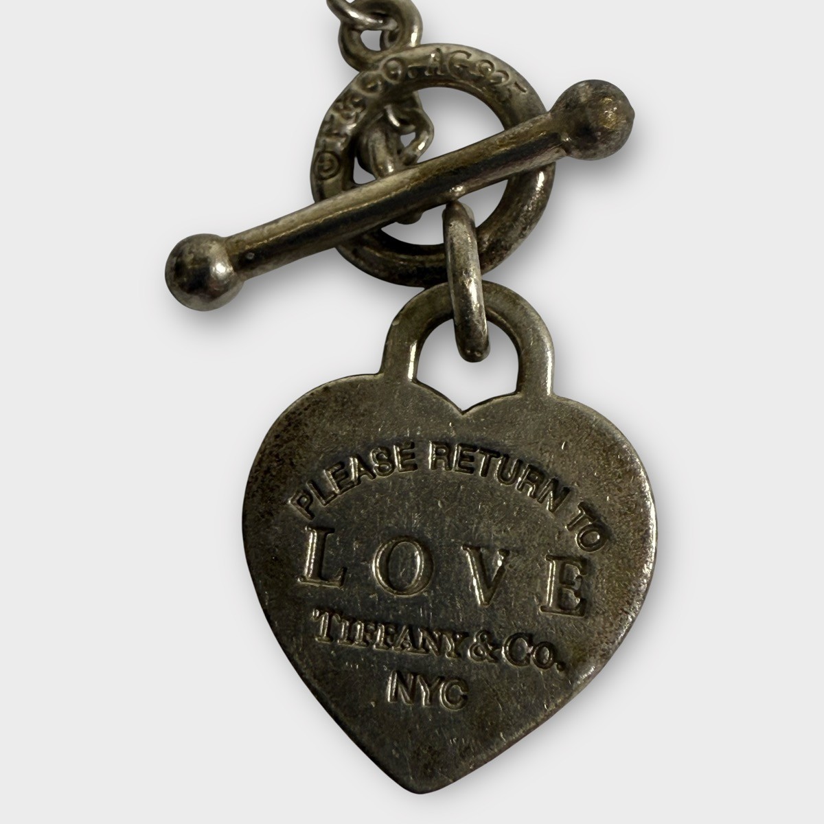 Tiffany & Co. Return to Tiffany Enamel Sterling Silver Bracelet (SPG064376)