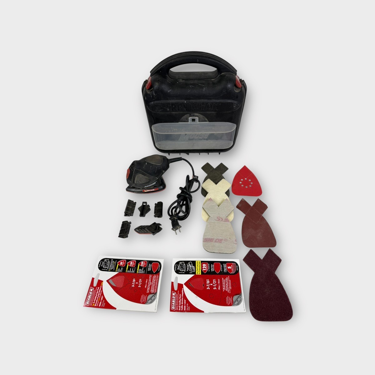 Craftsman Mouse Sander / Polisher Kit w/ Assorted Accessories (SPG064594)