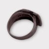 Lady's Silver Rhinestone Buckle Ring Size 8.5 (SPG052361)