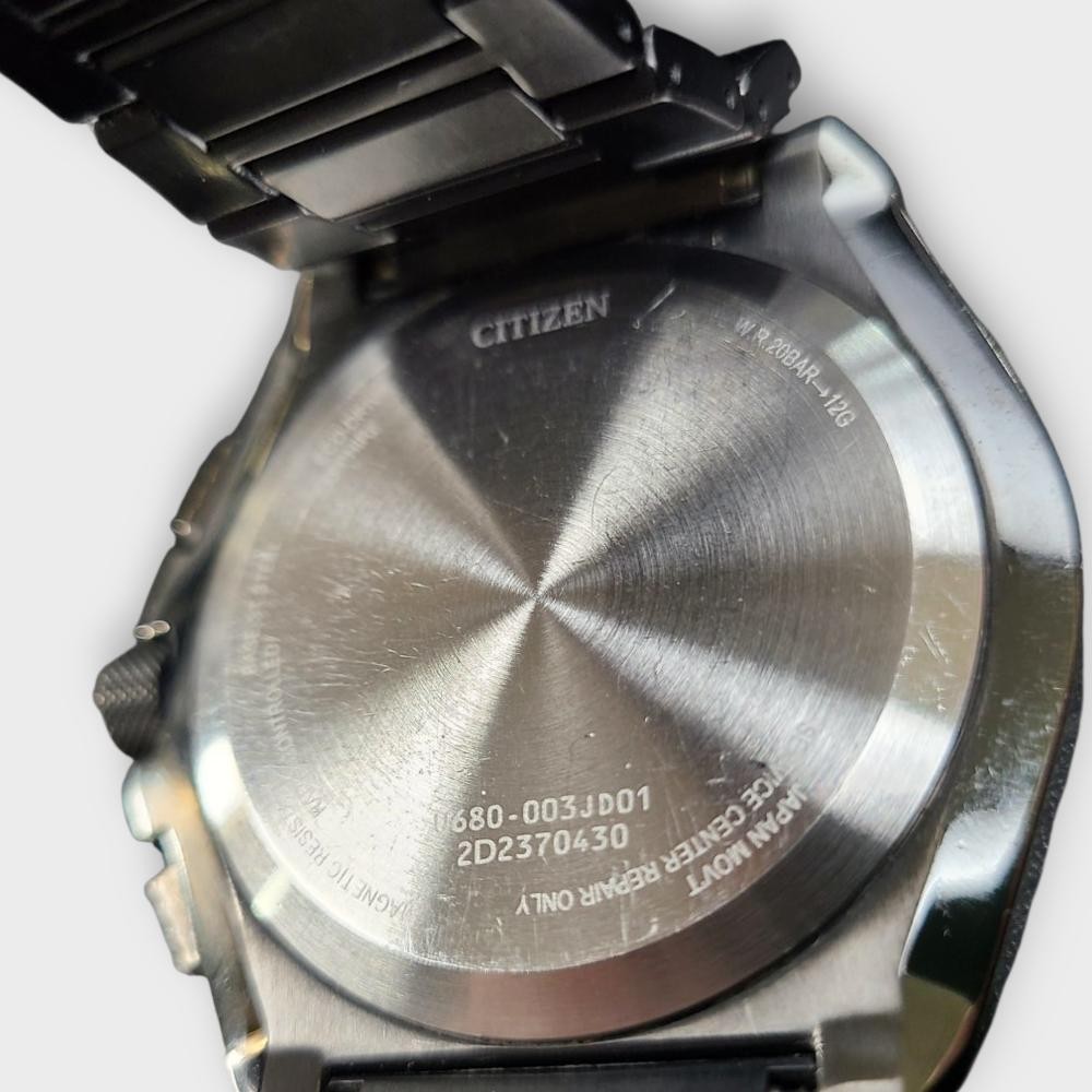 Citizen Promaster Skyhawk A-T Chrono Eco-Drive Black IP Men's Watch (SPG063598)