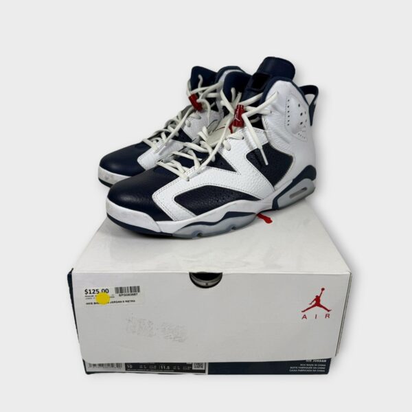 Nike Air Jordan Retro 6 Olympic CT8529-164 Men's Size 10 (SPG063687)