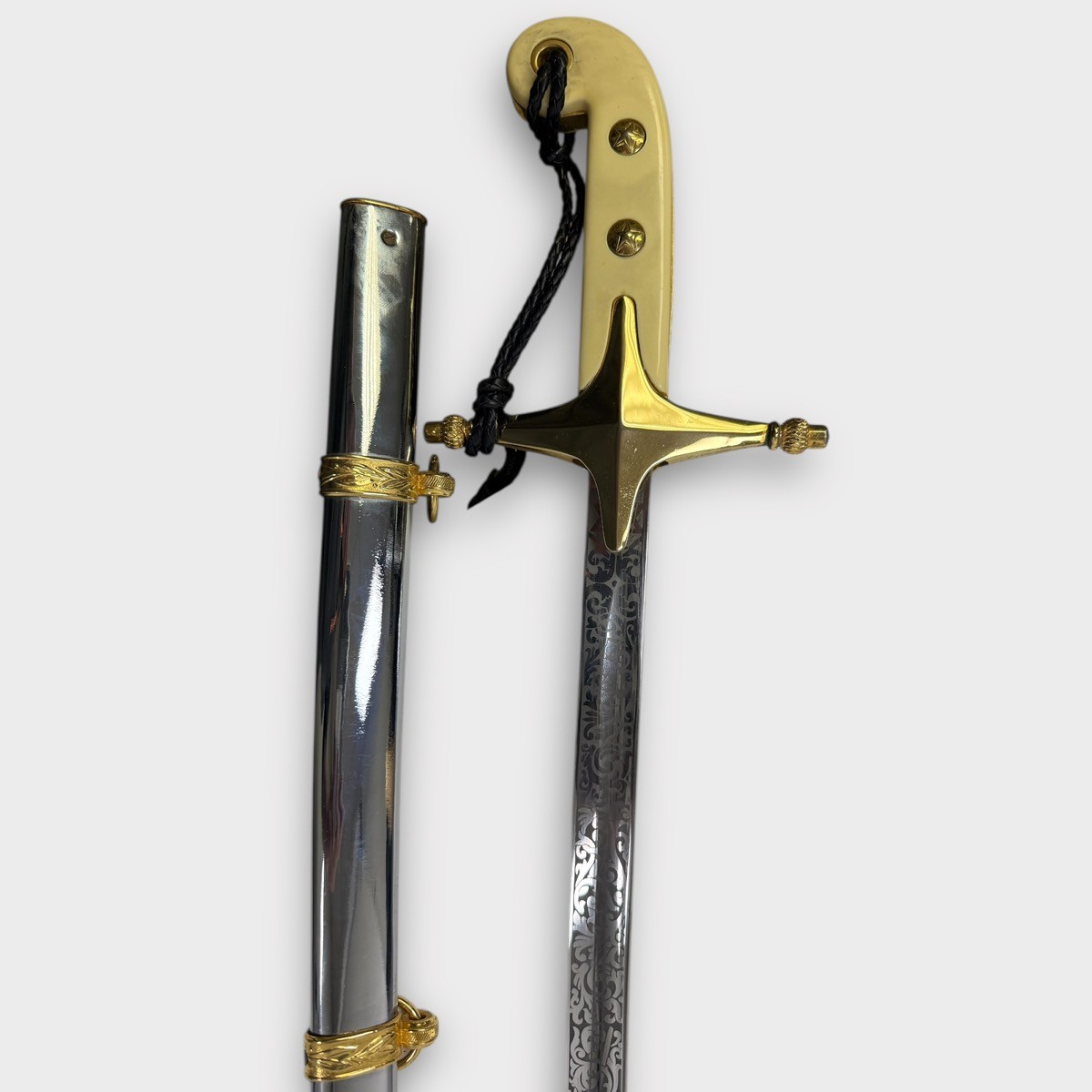 U.S. Marines Mameluke Officer Military Dress Sword (SPG064627)