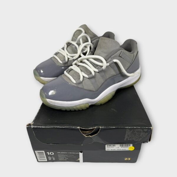 Jordan 11 Retro Low Cool Grey 2018 528895-003 Size 10 (SPG062801)