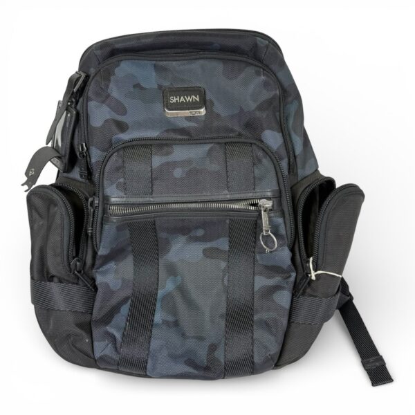 Tumi Alpha Bravo Nathan Navy Blue Camo Laptop Backpack (SPG065217)