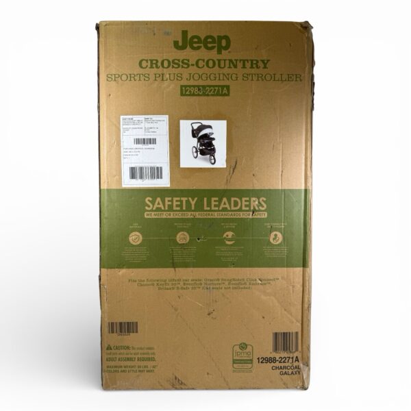 Jeep Cross-Country Sport Plus Jogging Stroller by Delta Children, Charcoal