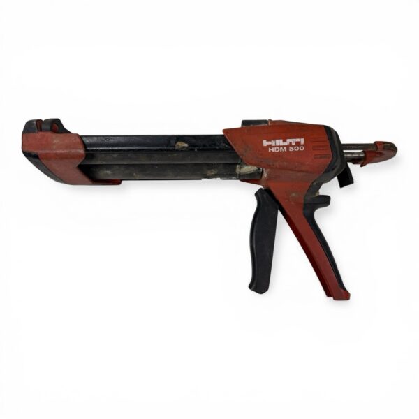 Hilti HDM 500 Manual Anchor Adhesive Dispenser HDM500 + Black/Red Cartridge