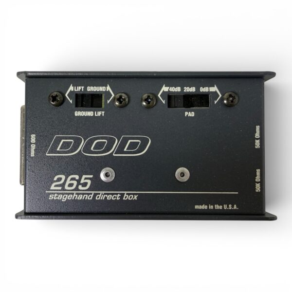 DOD STAGE HAND DIRECT BOX 265 (SPG065160)