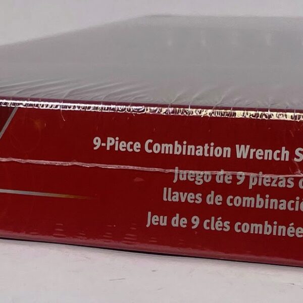 Snap-On OEX709B 9 pc 12Pt. SAE Flank Drv® Combination Wrench Set (3/8–7/8')